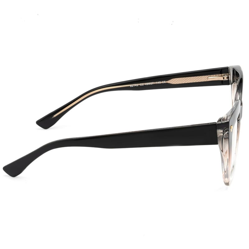 PERKEY Store PERKEY Bold Collection | Blu Cut & Antiglare Computer Eyeglasses | Full Rim Square Shape | For Women | Small | OPTL0016 - Image 4