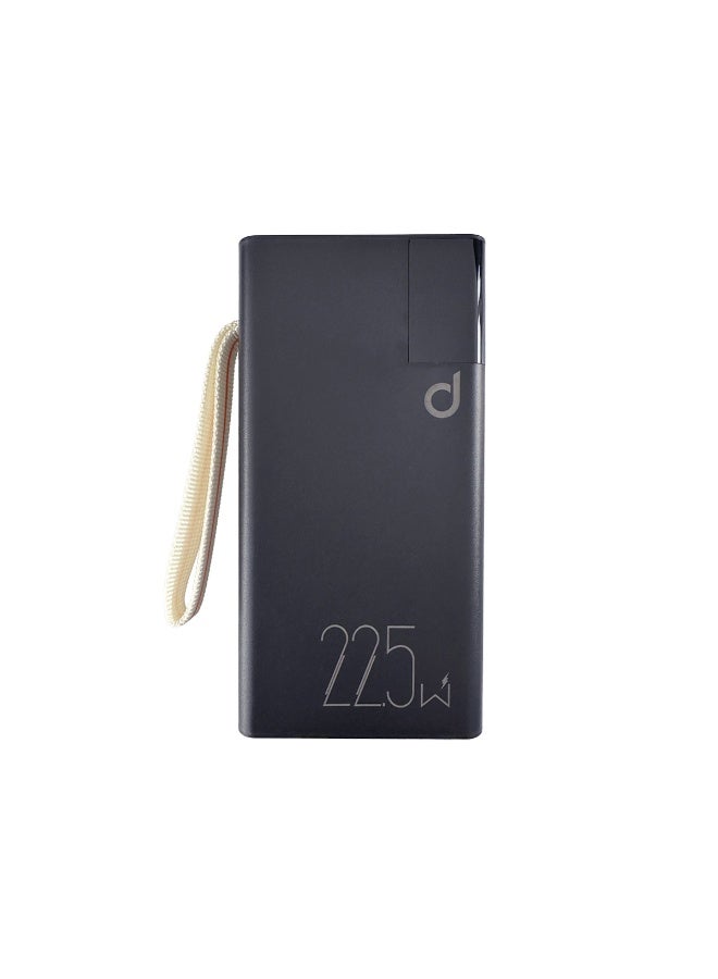 Decoodo DP-002 Real 30000mAh Power Bank – 22.5W Fast Charging, Dual Output, LED Display – Black - Image 2