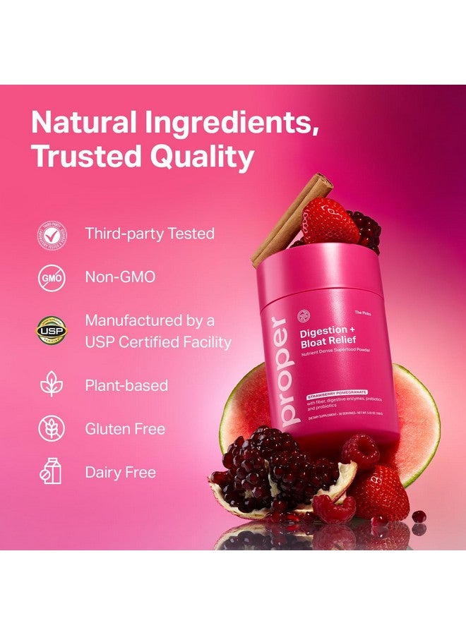 Proper, The Pinks Digestion and Bloat Relief. Drink Mix with Gut Health Probiotics, Prebiotics, and Enzymes for Digestive Support. Gut Balance, Bloating, and Microbiome Supplement for Women and Men - Image 5