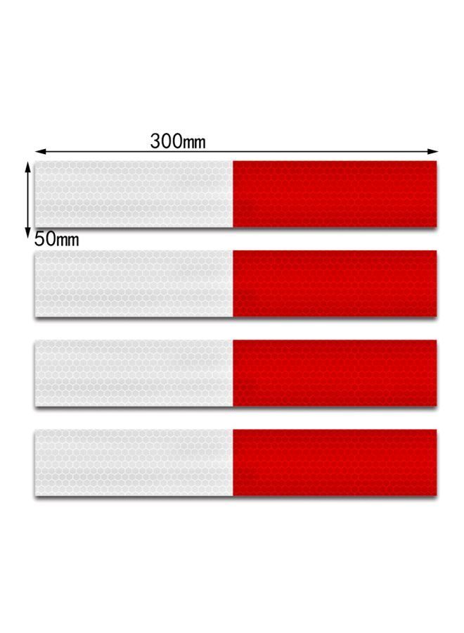 NIBEMINENT 6-Piece Car Reflective Film Warning Stickers - Image 4