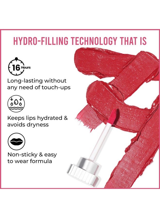 INSIGHT Lip Cream - Hera| Long Lasting | Easy to Wear | Non-Sticky & Transferproof | Liquid Matte Formula | 16 Hr Wear | Infused with Avocado, Coconut Oil & Niacinamide - 5g - Image 5