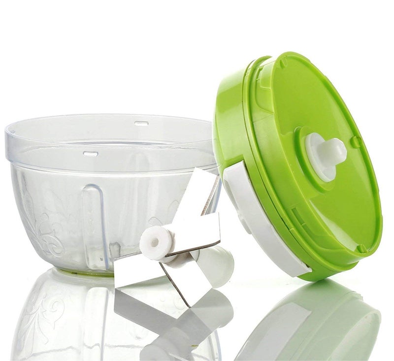 Ankur Plastic Smart Chopper/Vegetable Cutter and Food Processor, Green - Image 4