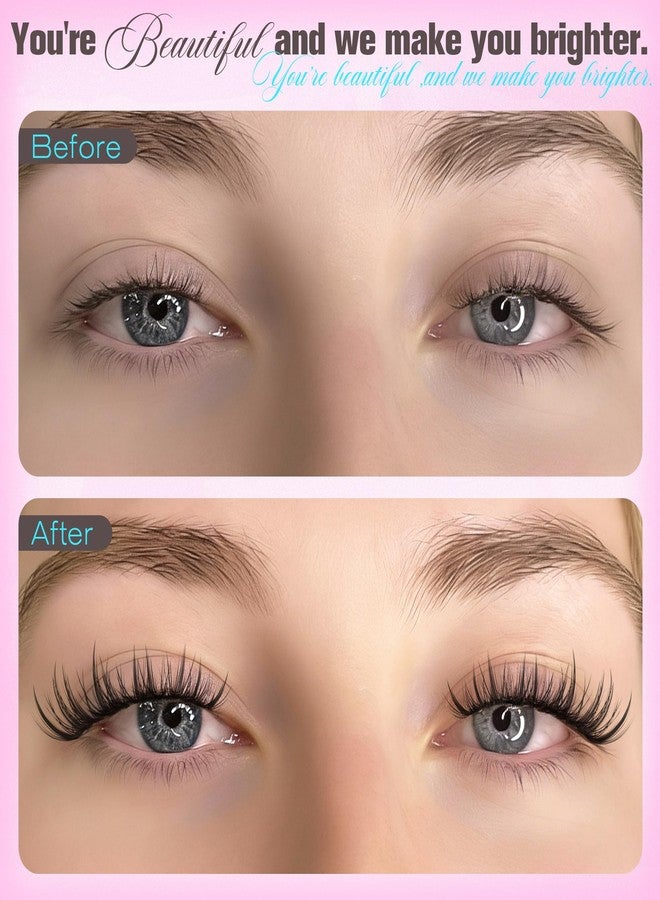 Boahankuke Manga Lash Clusters Natural Bunny Eyelash Clusters Wispy Cluster Eyelash Extensions 10-14MM Anime Individual Lashes C Curl Pestañas Postizas Naturales Fairy Lash Extension by Boahankuke - Image 2