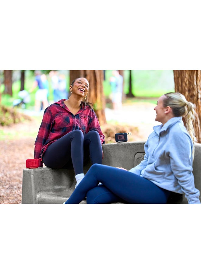 JBL Go 5 Portable Bluetooth Speaker with Ambient Edge Lighting, IP68 Waterproof & Dustproof, 10H Playtime, AirTouch Stereo Pairing, Auracast™, USB-C Lossless Audio – Compact & Drop-Proof, Pink - Image 5