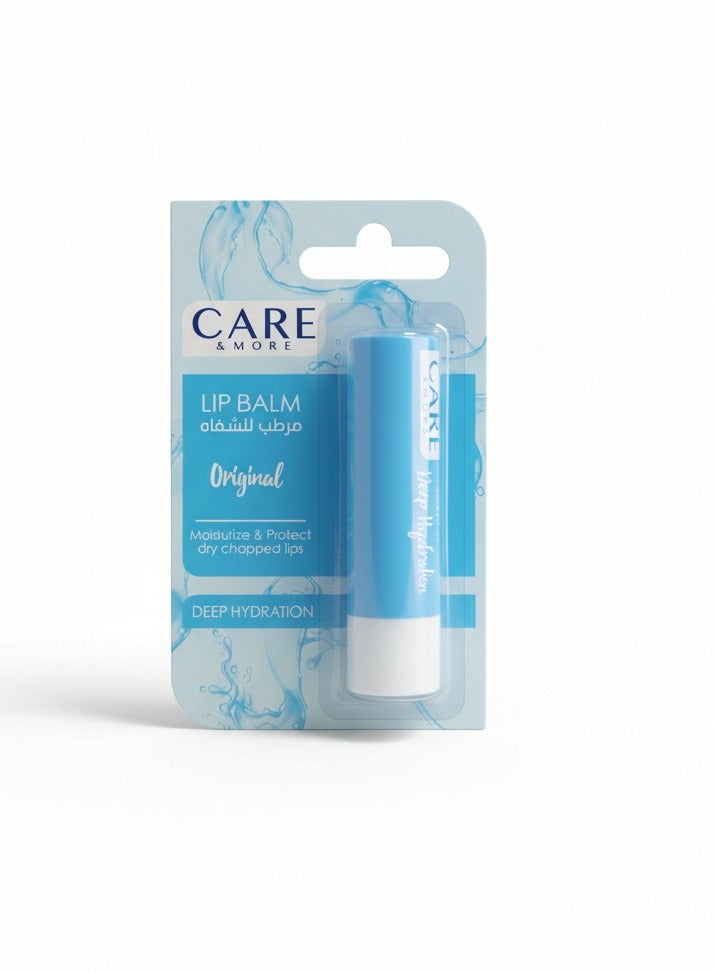 مرطب شفاه أصلي - ترطيب عميق وترطيب يدوم طويلاً للشفاه الجافة والمتشققة، حماية يومية ولمسة نهائية ناعمة