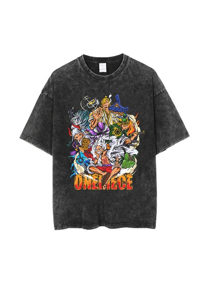 KUYING One Piece Short Sleeved T-Shirt 