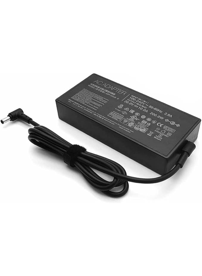 Terabyte شاحن محول تيار متردد 200 واط متوافق مع ASUS ADP-200JB D ROG Zephyrus GA503QS GA503QR GA503QM Strix G15 G513QC G513Q G513IE TUF Dash F15 FX516PR كابل طاقة اللابتوب - Image 2