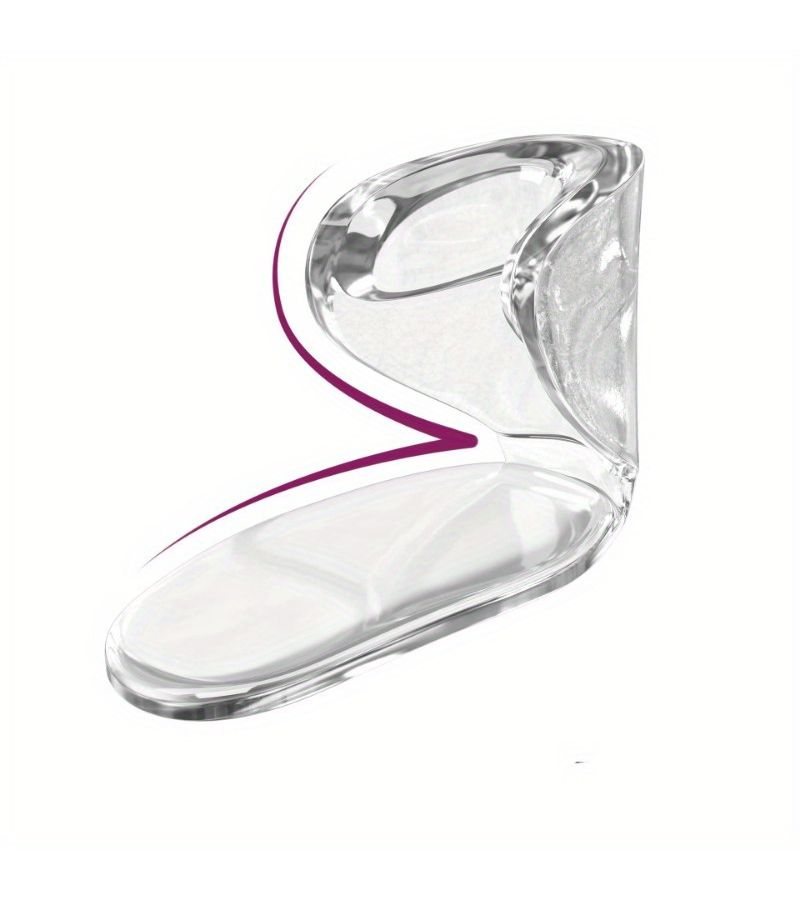 2 Pcs Reusable Heel Grips Pads Extra Thick Anti Slip Insoles For Big Shoes - Image 5