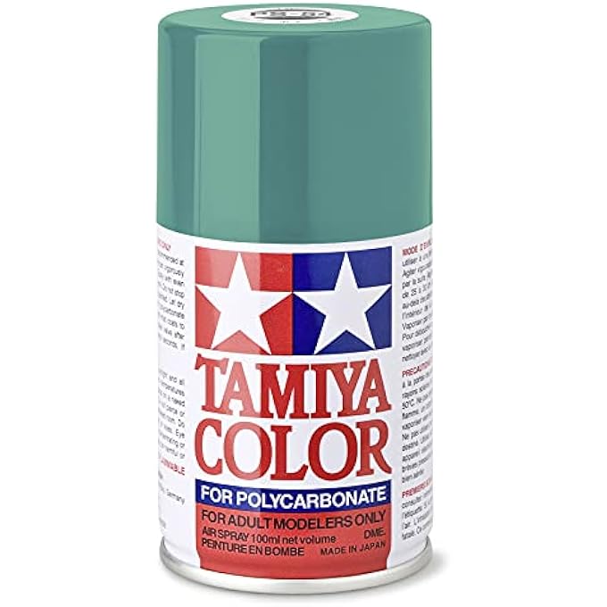 Tamiya PS-54 COBALT GREEN SPRAY PAINT - 3OZ TAM86054 - Image 1