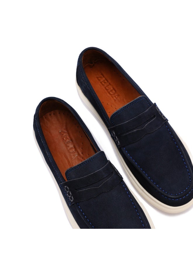 زيلدا أحذية زيلدا الرجالية من الجلد الطبيعي الأنيق غير الرسمي - Image 4