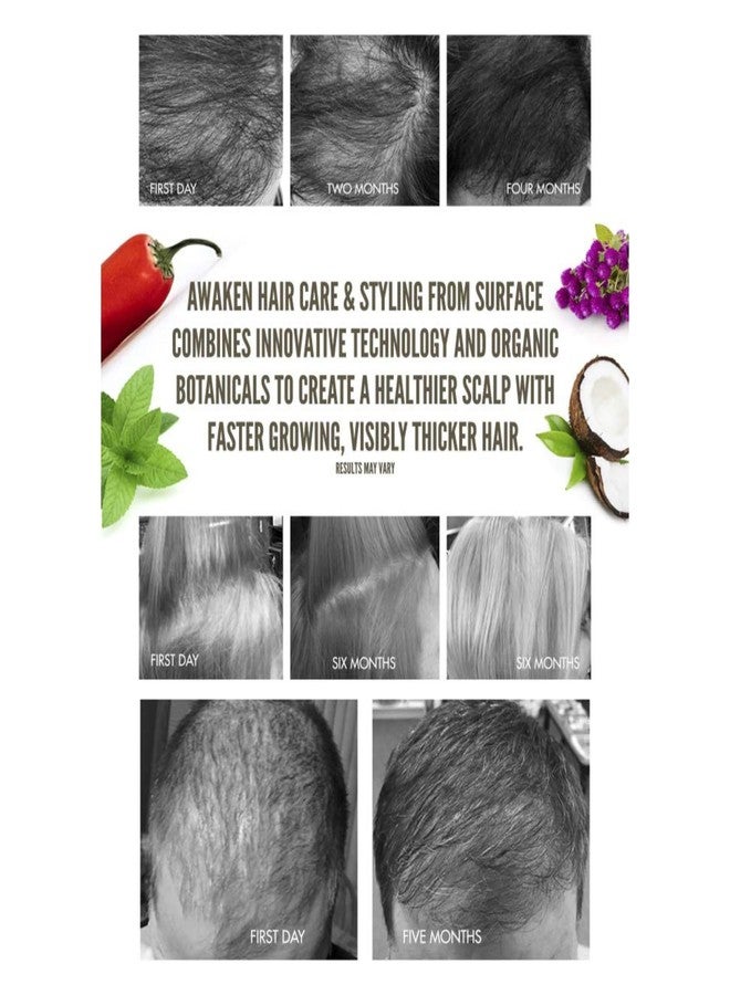 SURFACE Hair - Awaken Therapeutic Shampoo - Natural Ingredients for Thinning Hair and a Healthy Scalp -33.8 fl oz - Image 2