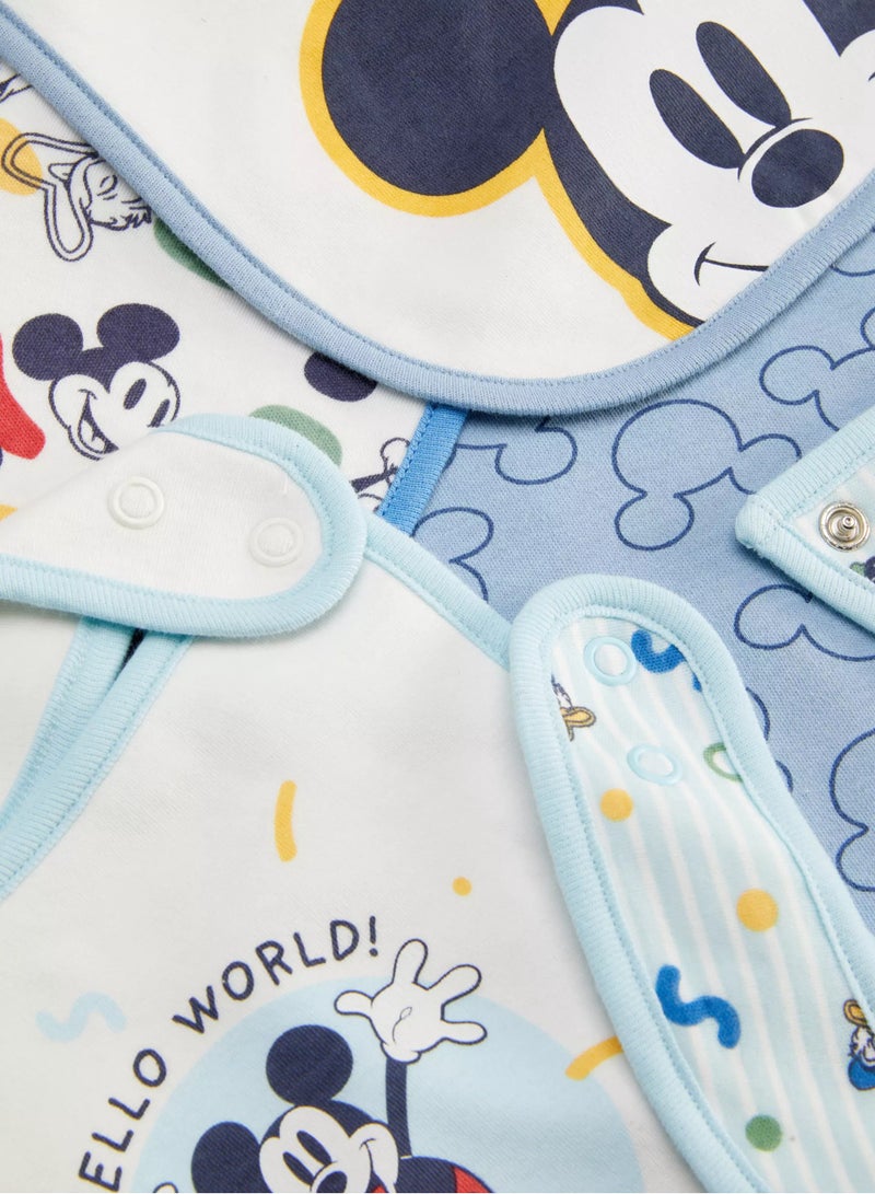 بريمارك باك يحتوي علي 5 قطع بافتات قطن ميكي موس - Image 3