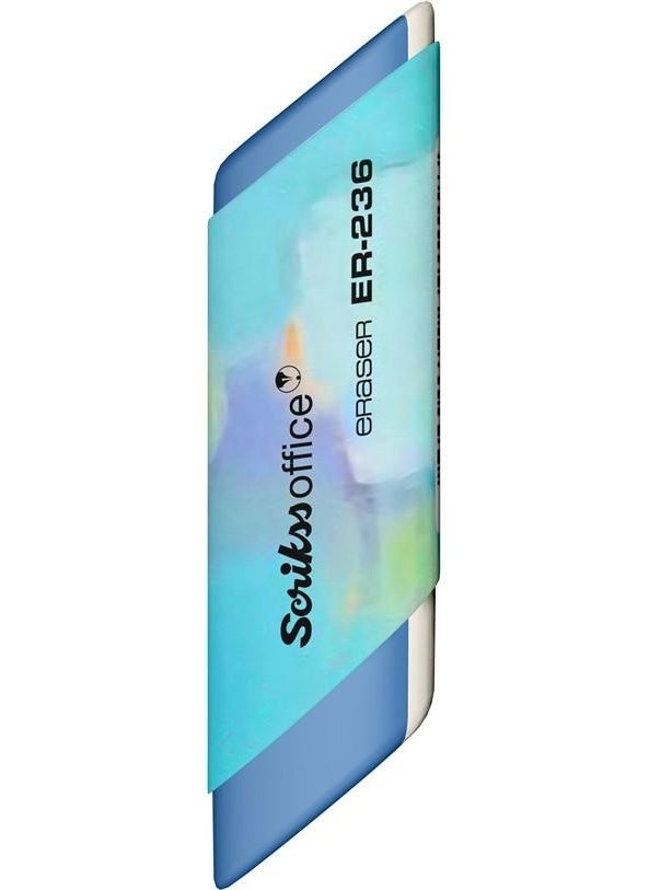 Scrikss ER-236 Blue Tones Mix Eraser - 1 Piece  - Image 2