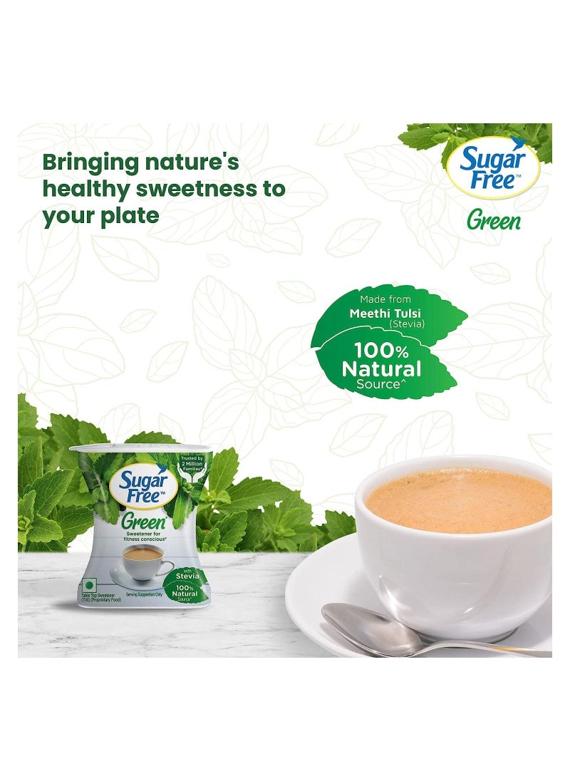 Sugar Free Green Meethi Tulsi 100 Pellets  - Image 2