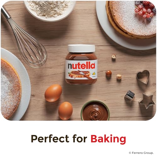 Nutella Hazelnut Spread with Cocoa for Breakfast, Bulk 120 Pack Mini Cups, 0.52 oz Each, Holiday Baking and Desserts - Image 5