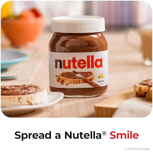 Nutella Hazelnut Spread with Cocoa for Breakfast, Bulk 120 Pack Mini Cups, 0.52 oz Each, Holiday Baking and Desserts - Image 3
