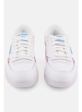 Reebok Women Club C Double Revenge Lave Up Tennis Shoes, White  - Image 3