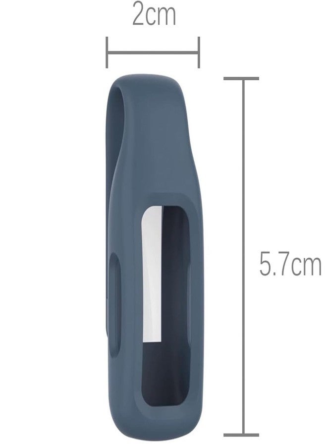 INF حامل مشبك INF متوافق مع Fitbit Inspire 3/Inspire 2/Ace 3، غطاء بديل من السيليكون الناعم لـ Inspire 2/Ace 3، مشبك سيليكون ناعم ومريح، ملحق حامل للحماية بزاوية 360 درجة - Image 4