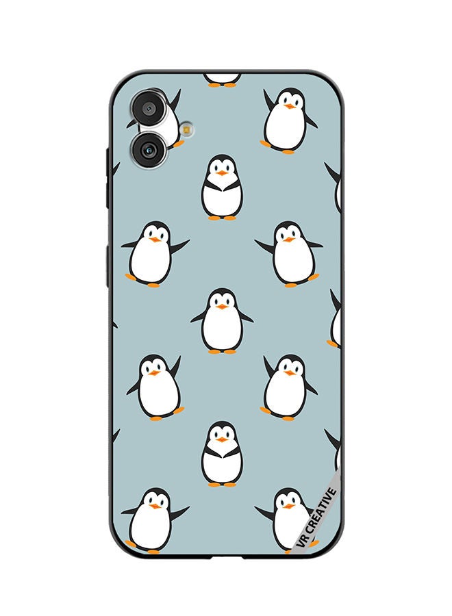 VR CREATIVE Protective Case Cover For Samsung Galaxy F14 Senguin Design Multicolour - Image 1