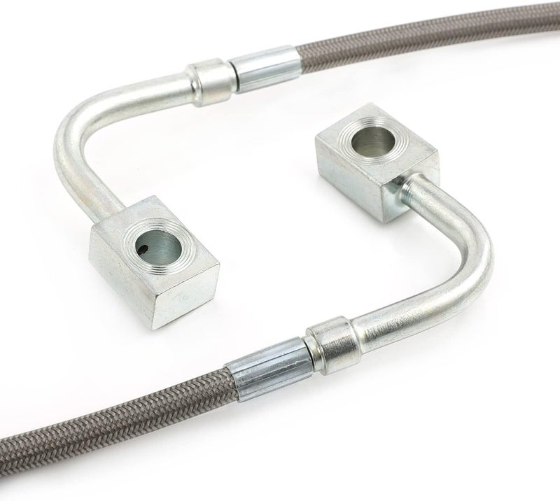 FAPO SHOCK Extended Rear Stainless Brake Lines for Jeep Wrangler JK 2007-2018 2-6" Lift - Image 3