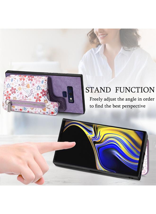 اس-توب جراب خلفي بسحاب مطلي بتصميم كلاسيكي لهاتف Samsung Galaxy Note9 - Image 4