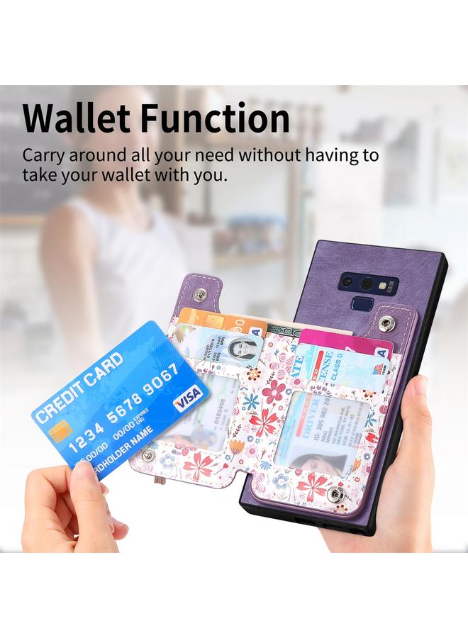 اس-توب جراب خلفي بسحاب مطلي بتصميم كلاسيكي لهاتف Samsung Galaxy Note9 - Image 3