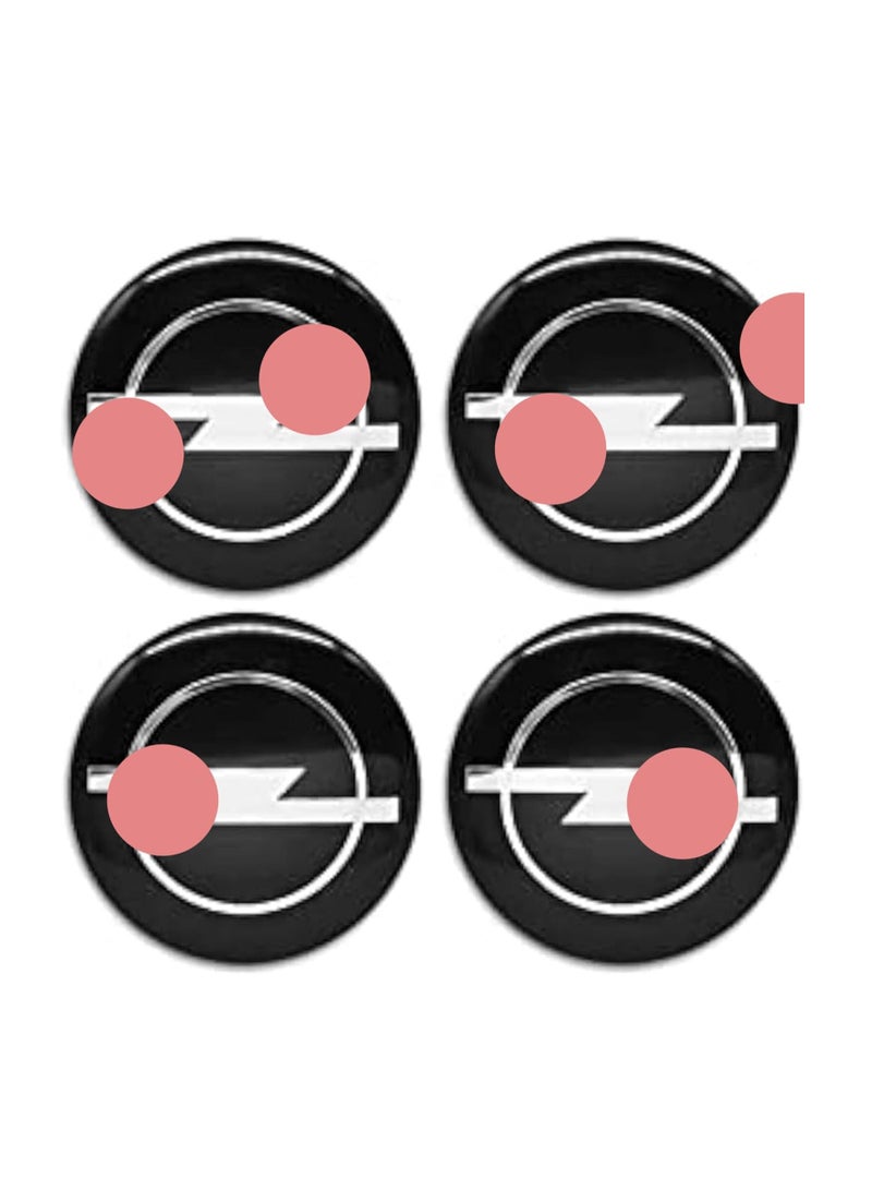 OPEL 4pcs 3D Adhesive Sticker Wheel Hub Cap for Opel Car // by EgyWolf 