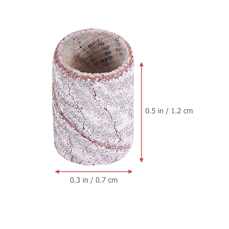 200pcs Sanding Bands Nail Art Sanding Bands Manicure Sanding - Image 2