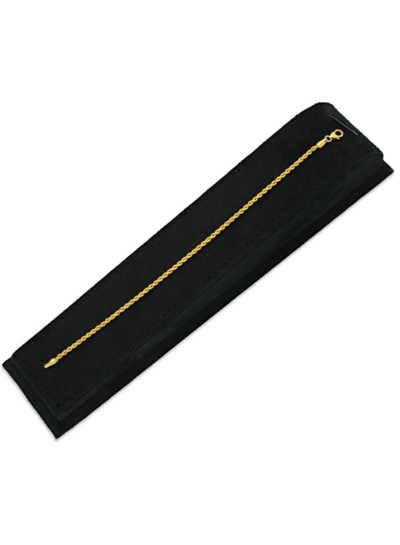 FK Jewellers Gold Rope Bracelet 21KT - FKJBRL21KU6003 - Image 4