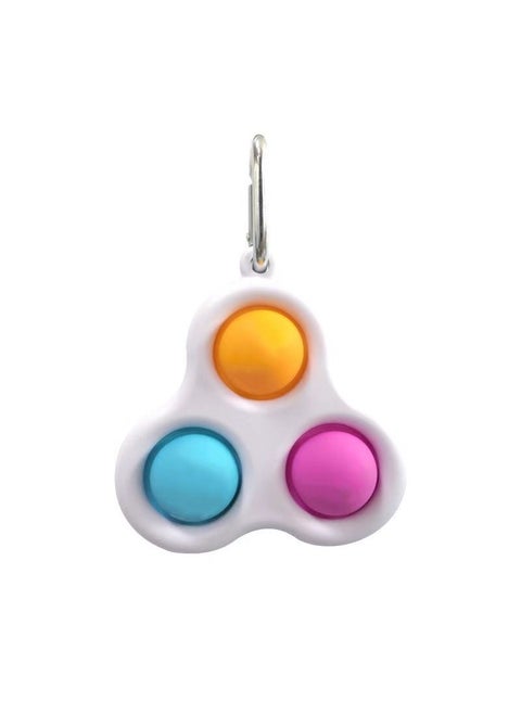Finger Bubble Fidget Mouse Pioneer Keychain ToyThree finger key chain (color random amount can be specified) Three finger key chain (color random amount can be specified)