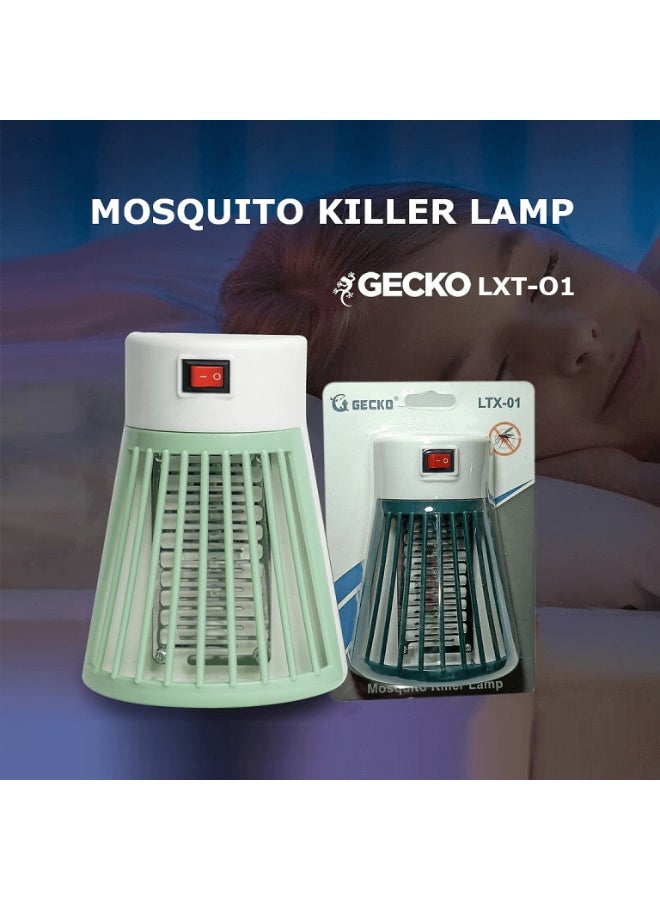 GECKO Energy Efficient Mosquito Killer Lamp with Electric Grid Technology Featuring low power consumption and effective insect control, this mosquito killer lamp attracts bugs using light and eliminates them instantly through an electric grid. Ideal for bedrooms, kitchens, and offices, it offers a hassle-free and chemical-free pest control solution. - Image 1