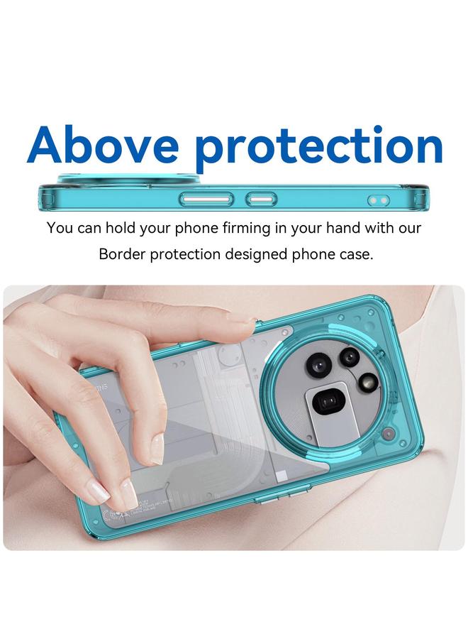 erorex Case For Nothing Phone 3a Pro Colorful Series Acrylic Hybrid TPU Phone Case - Image 4