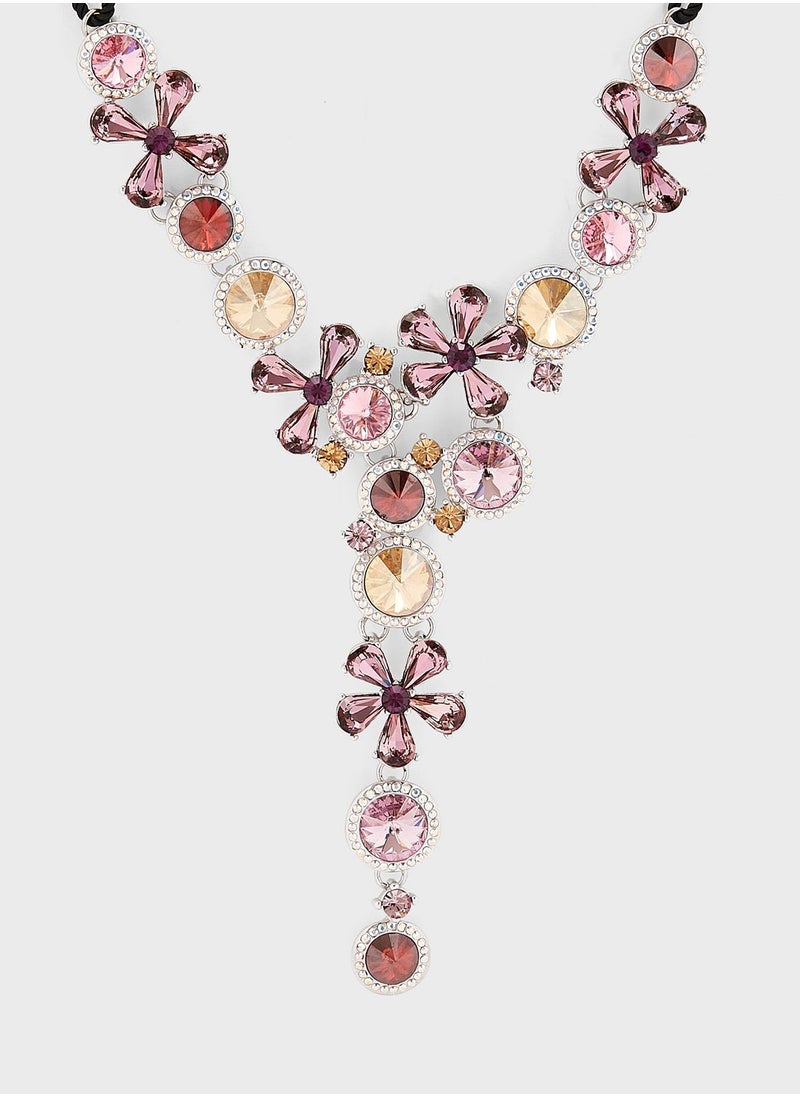 Anita's - Flower Short Necklace - Image 1