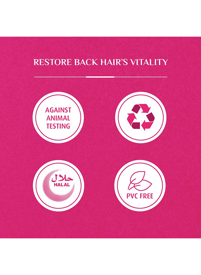 Vatika Naturals Egg Nourishing Protein Shampoo Pack of 2 x 400ml | Moisture Soft Hair | For Thin and Limp Hair - Image 5