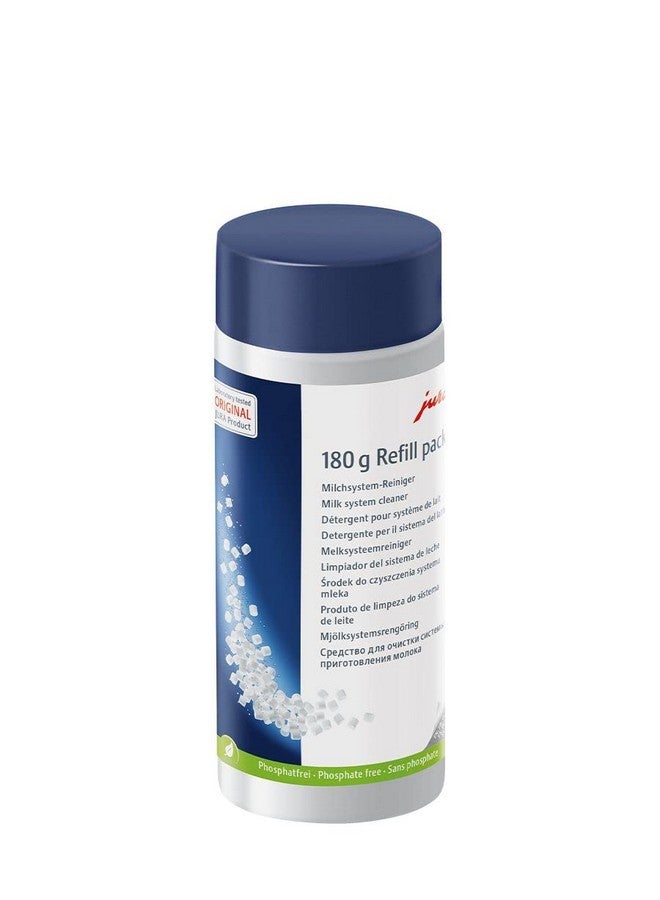 منظف نظام الحليب من جورا - زجاجة قابلة لإعادة التعبئة سعة 180 جرام (أقراص صغيرة)