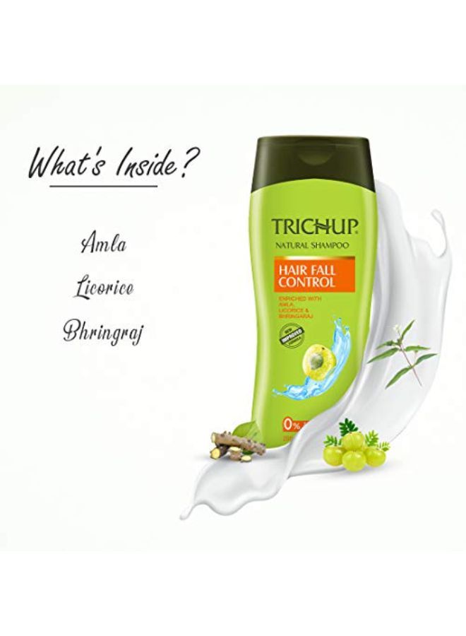 TRICHUP Hair Fall Control Herbal Hair Shampoo (200 Ml X 4) (Pack Of 4) - Image 5