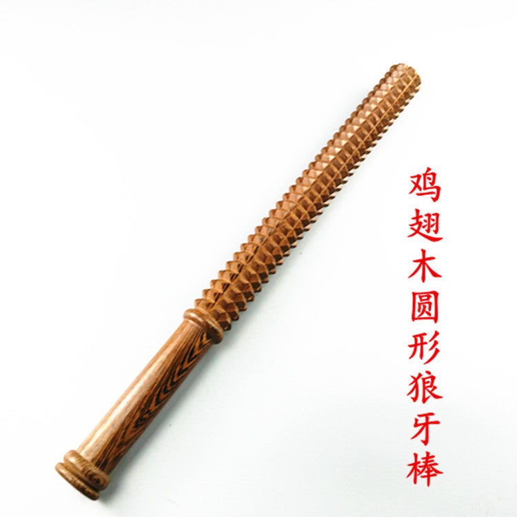 Solid Wood Baseball Bat Self-Defense Wing Wooden Stick 