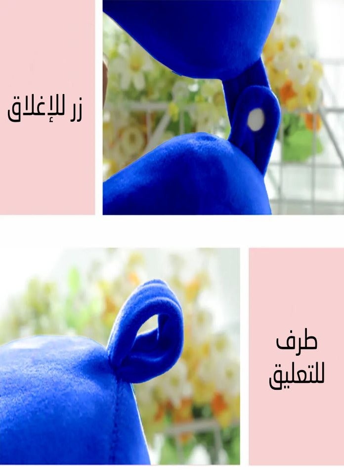 ارينا وسادة للرقبة مقاس 32*32*8 cm مزدوج الجوانب مصممة لدعم الرأس والرقبة أثناء النوم وتوفير راحة مثالية. - Image 4