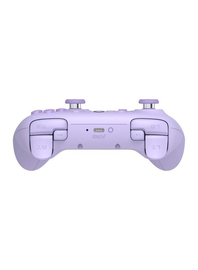 8BitDo Ultimate 2C Wireless Controller for Windows PC and Android, with 1000 Hz Polling Rate, Hall Effect Joysticks and Triggers, and Remappable L4/R4 Bumpers (Purple) - Image 3