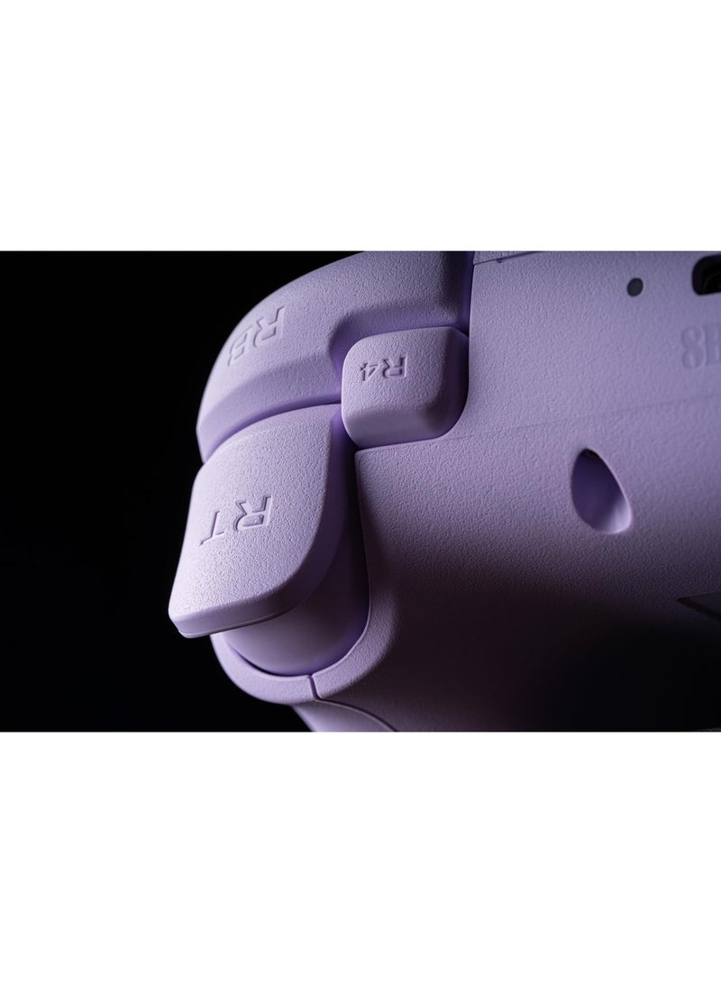 8BitDo Ultimate 2C Wireless Controller for Windows PC and Android, with 1000 Hz Polling Rate, Hall Effect Joysticks and Triggers, and Remappable L4/R4 Bumpers (Purple) - Image 5