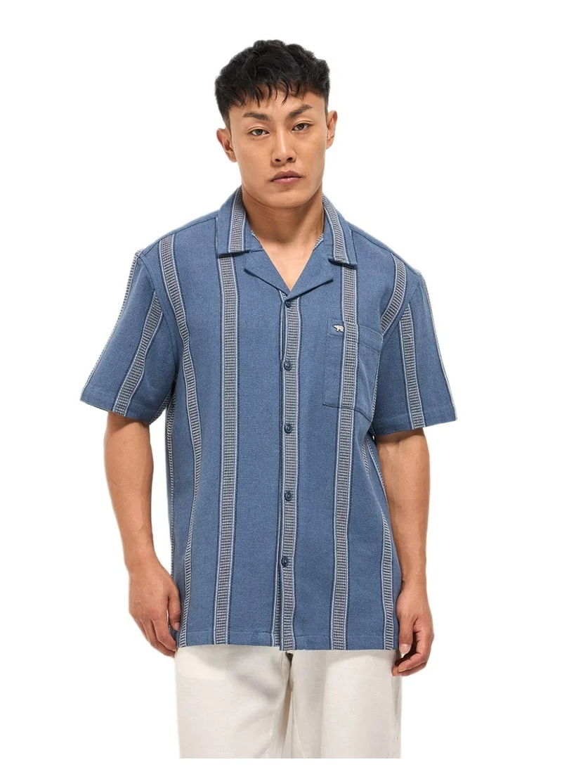 THE BEAR HOUSE  Men’s Classic Short Sleeve Casual Shirt – Lightweight, Breathable, and Designed for a Smart Yet Easygoing Look All Day Long for Men | Best Price UAE