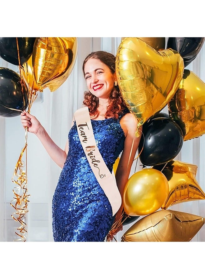 أوشن مجموعة وشاح العروس البيضاء -1 وشاح العروس البيضاء و 6 وشاح حفلات العزاب - Image 3