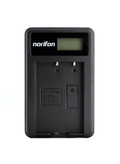 Norifon NP-60 LCD USB Charger for Fujifilm FinePix 50i, 601, F401, F401 Zoom, F410, F410 Zoom, F601, F601 Zoom, M603, M603 Zoom Camera and More  - Image 1