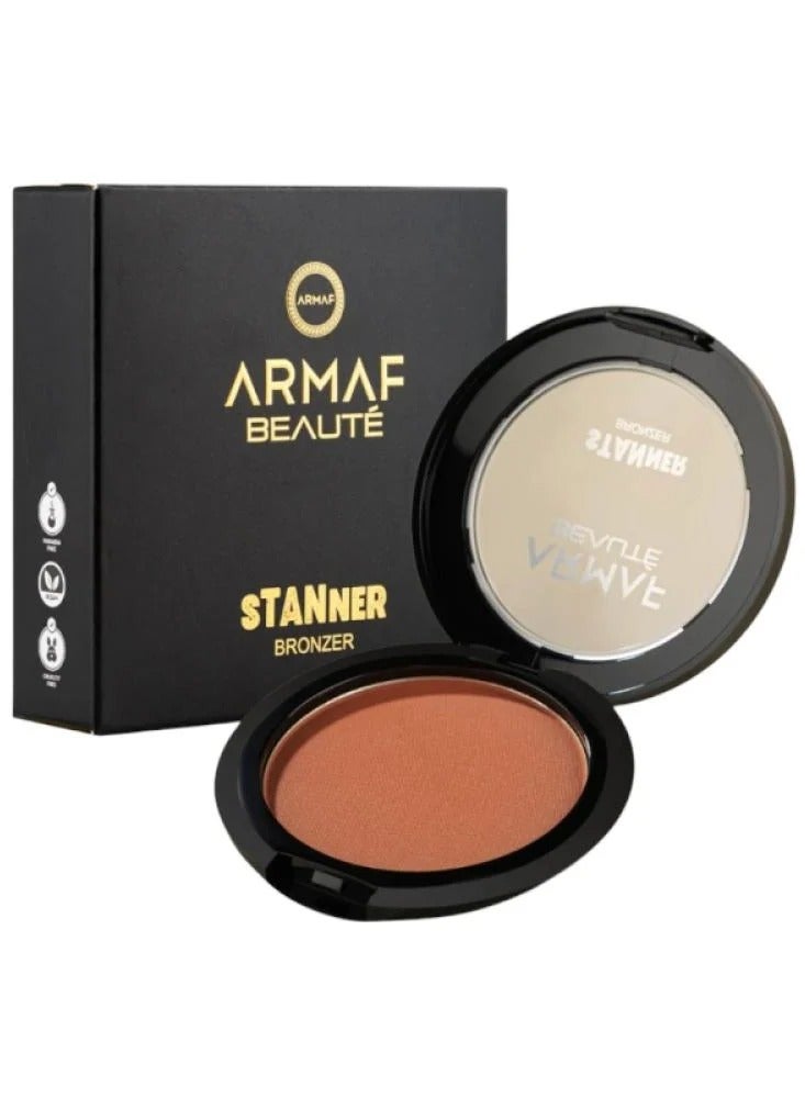 Armaf Beaute Bronzer Stanner Powder, Rustic Rusk
