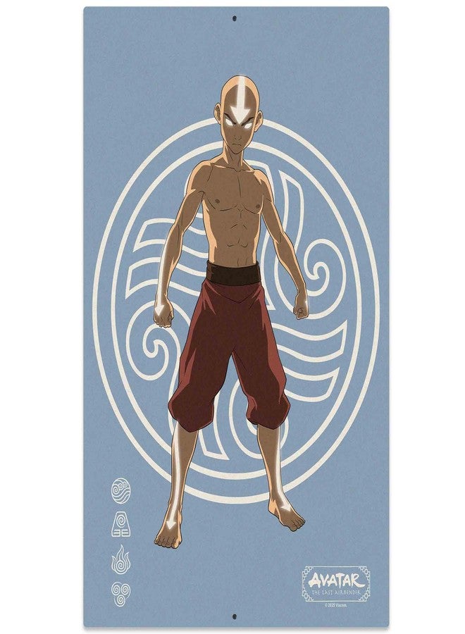 Open Road Brands Avatar The Last Airbender Aang Metal Wall Art - Fun Aang Wall Decor for Bedroom or Movie Room - Image 1