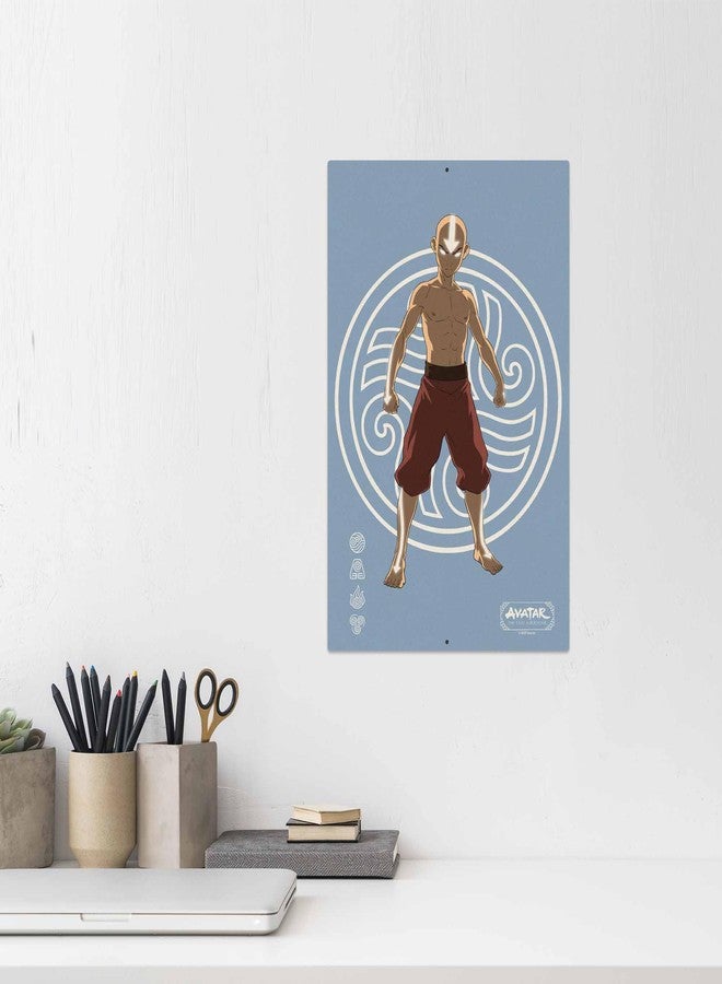 Open Road Brands Avatar The Last Airbender Aang Metal Wall Art - Fun Aang Wall Decor for Bedroom or Movie Room - Image 5