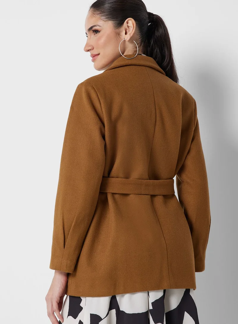 ELLA Belted Classic Blazer