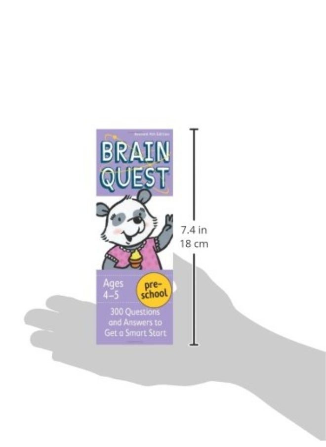 null - Brain Quest Preschool, revised 4th edition: 300 Questions and Answers to Get a Smart Start (Brain Quest Decks) - Image 1