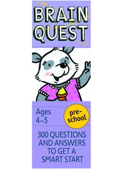Brain Quest Preschool, revised 4th edition: 300 Questions and Answers to Get a Smart Start (Brain Quest Decks)  - Image 4