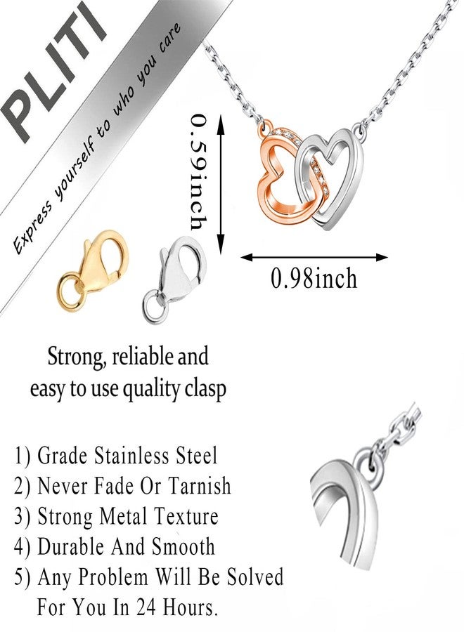 PLITI Niece Necklace - Stainless Steel Heart Pendant - Inspirational Gift for Niece (Female, Young Adult/Teenage) - Image 3
